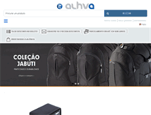 Tablet Screenshot of alhva.com.br